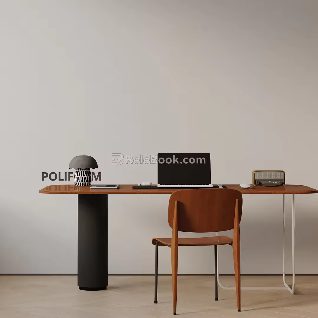 Modern Bookshelf 3d model