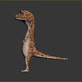 Lizard Anime Lizard Chameleon Cartoon Lizard Reptile Cold Blooded Animal Reptile Class 3d model