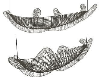 Modern Chandelier 3d model