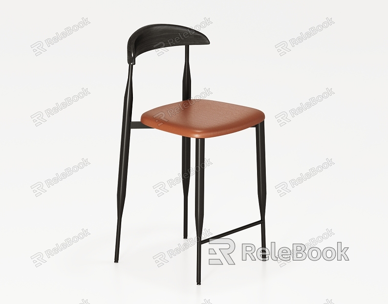 Industrial Style Bar Chair Bar Chair Casual Chair model