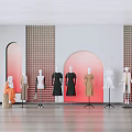 Modern Model Clothing Store Model 3d model