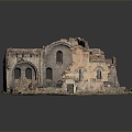 ruins of historic sites 3d model