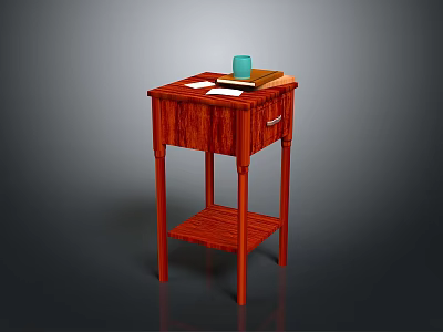 Table Table Wooden Table Long Wooden Table Solid Wooden Table Furniture Furniture Realistic 3d model