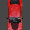 White Sports Car With Sleek Aerodynamic Body And Black Accent Alloy Wheels