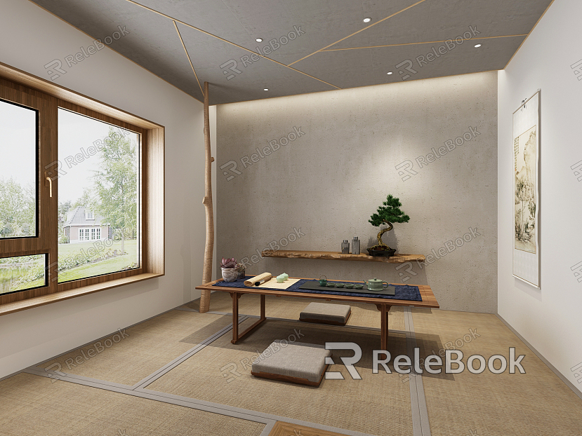 Japanese Tea Room model