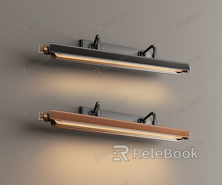 Mirror headlight wall lamp combination model