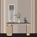 Modern Duan Jing Tai Duan Jing Strip Case 3d model