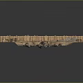 Circular Pit Terrain Featuring Wooden Fences Crossed Planks Various Rocks And Gravel Ground