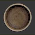 Handcrafted Terracotta Ceramic Sculpture Bowl With Textured Surface And Artisan Craftsmanship
