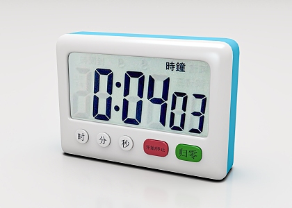 Timer 3d model