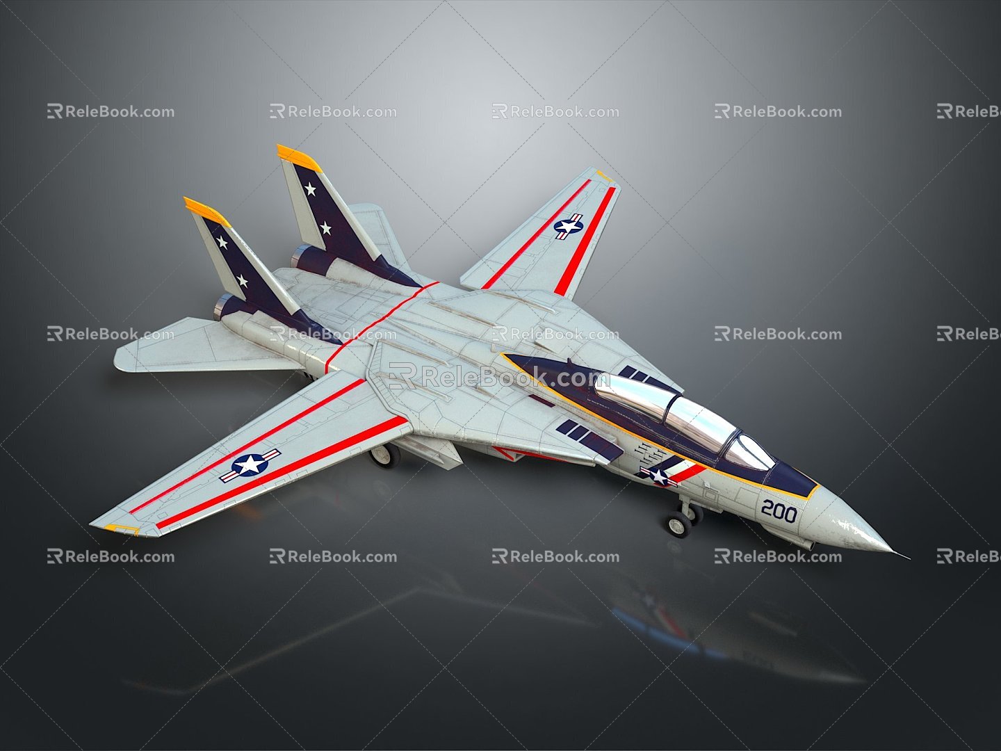 Modern Fighter Fighter Next Generation Aircraft 3d model