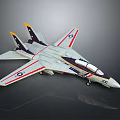 Modern Fighter Next Generation Aircraft 3d model