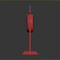 Traditional Weapon Target With Red Frame Colorful Circular Design And Green Panels