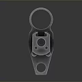 Tactical Military Weapon Knife With Metal Serrated Blade And Black Non Slip Handle