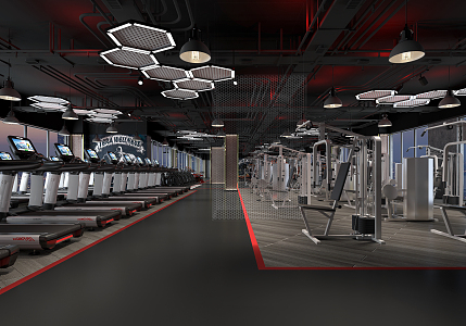 Gym 3d model