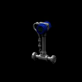 Industrial Equipment With Blue Digital Display And Stainless Steel Pipeline Structure