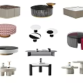 Modern Coffee Table Designs With Various Shapes Marble Tops And Minimalist Bases