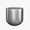 Modern Silver And Gold Metal Hammered Texture Coffee Tables Design
