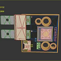 Smart Furniture Electronic Module With Yellow Border Black Body And QR Code