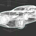 Black Mazda Sedan With Sleek Body Modern Design And Black Wheels