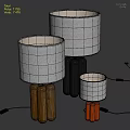 Table lamp 3d model