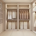 Modern Walk in Closet Design With Neat Clothes And Proper Lighting