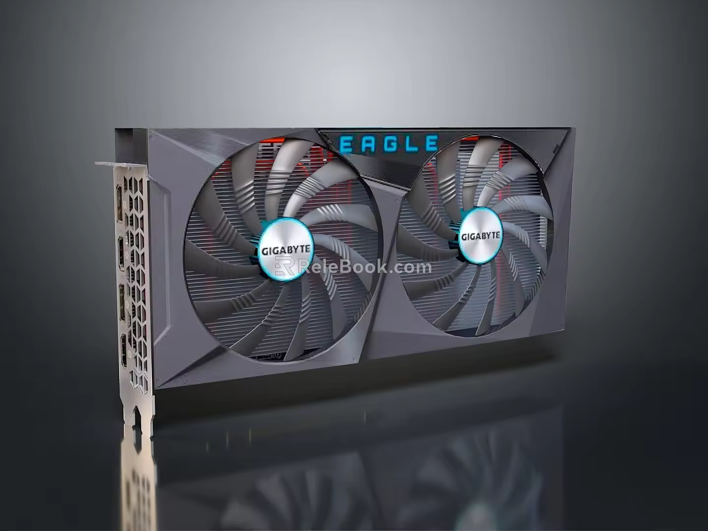 NVIDIA Graphics Computer Display Card Game Card Game Graphics 3 Graphics 3 Accelerator Card 3d model