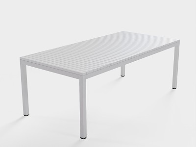 Outdoor dining table 3d model