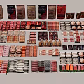 Assorted Packaged Food Products Display With Various Meats Cheeses And Confections