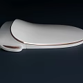 Sleek Modern Toilet With Soft Close Lid And White Ceramic Comfortable Seat Design