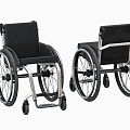 Modern Wheelchair 3d model