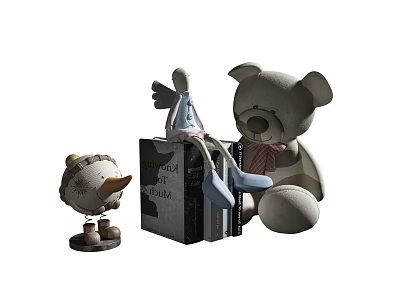 Modern Toy Artistic Desk Ornaments 3d model Modern Toy Artistic Desk Ornaments 3d model