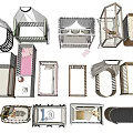 Stylish Baby Cribs In Various Designs With Canopy And Wooden Frames