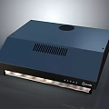 Gree Dark Blue Range Hood With Ventilation Grille And LED Light Strip For Kitchen