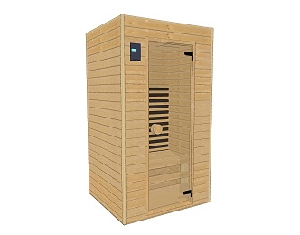 Sauna Room 3d model