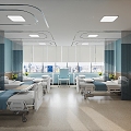 Modern Hospital Dental Hospital 3d model