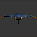 Modern stingray 3d model