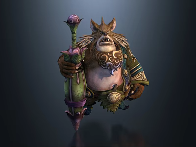 Monster Demon Mutant Tiger Monster Lion Animal Race Devil Man-eating Monster Alien Rot Alien Monster 3d model