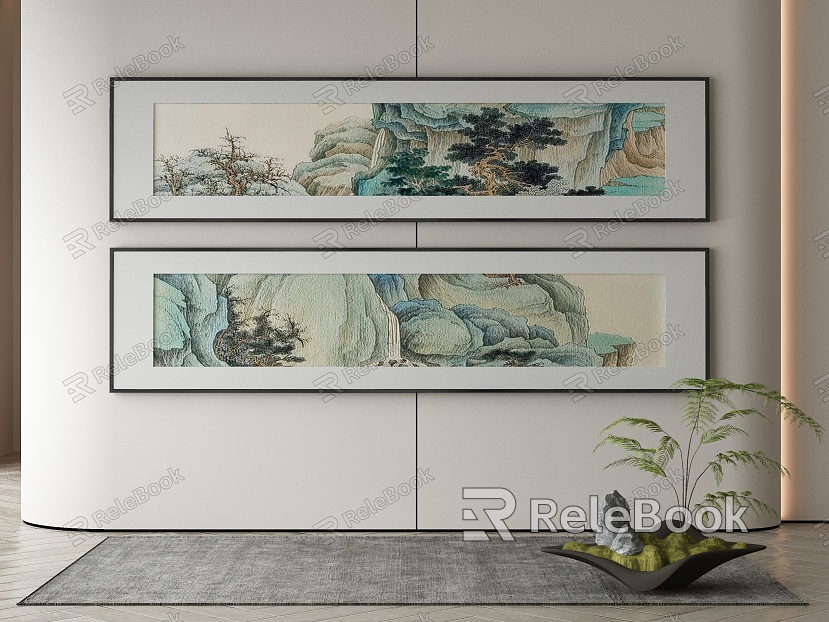 New Chinese Decorative Painting model