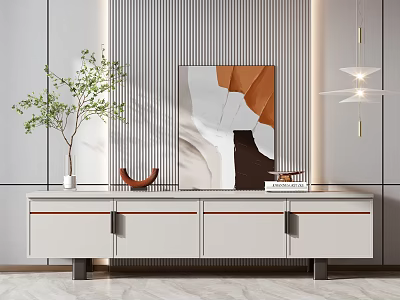 Modern TV Cabinet 3d model