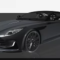 Silver Sports Car With Sleek Modern Exterior And Alloy Wheels Design
