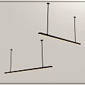 Pendant lamp combination 3d model