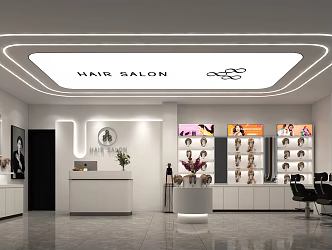 Wig Barber Shop 3d model