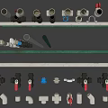 Plumbing Pipes Valves Fittings And Connector Components For Plumbing Systems