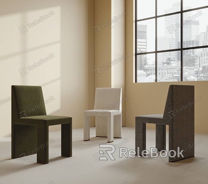 Single Chair Dining Chair Leisure Chair model