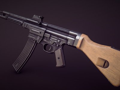 Weapons Assault Rifle 3d model