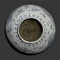 Traditional Chinese Home Decor Vase With Blue White Dragon Pattern And Classic Design
