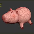 Pink Pig Shaped Piggy Bank Cute Decorative Ornament for Home Decor Piece