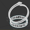 Bracelet Jewelry Decorations 3d model