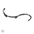 Durable Modern Downlight Spotlight Metal Curved Mounting Bracket for Ceiling Installation